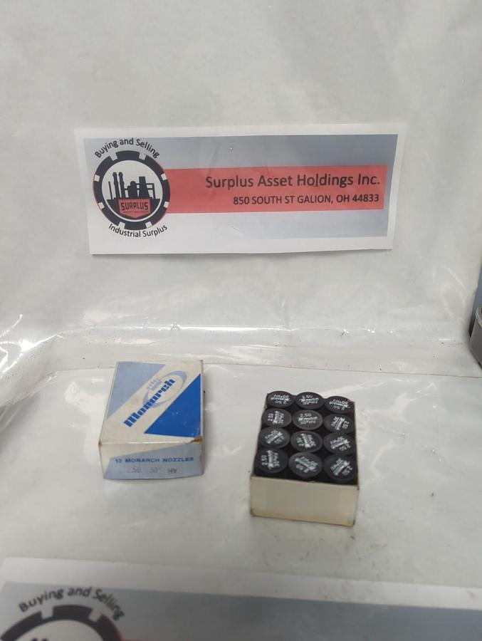 MONARCH,2.5,F-80 NOZZLE 30° HV PACK OF 12 NOS