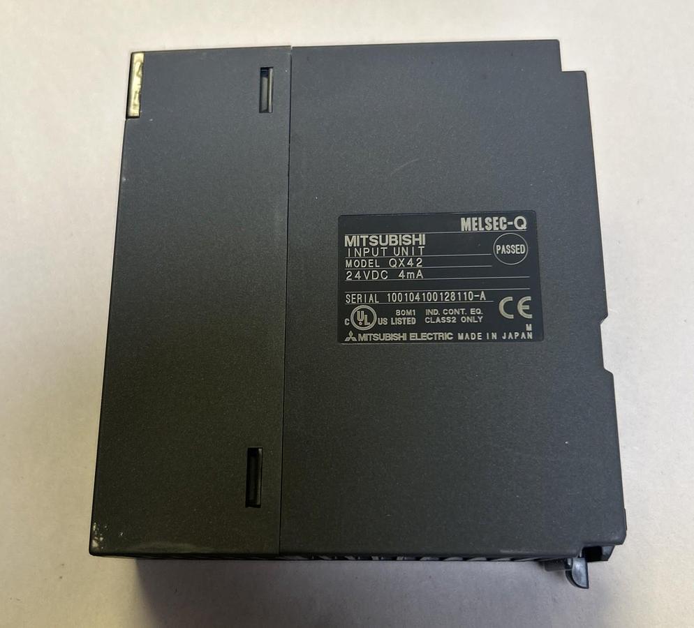 Used MITSUBISHI,QX42,INPUT UNIT LOT OF 4