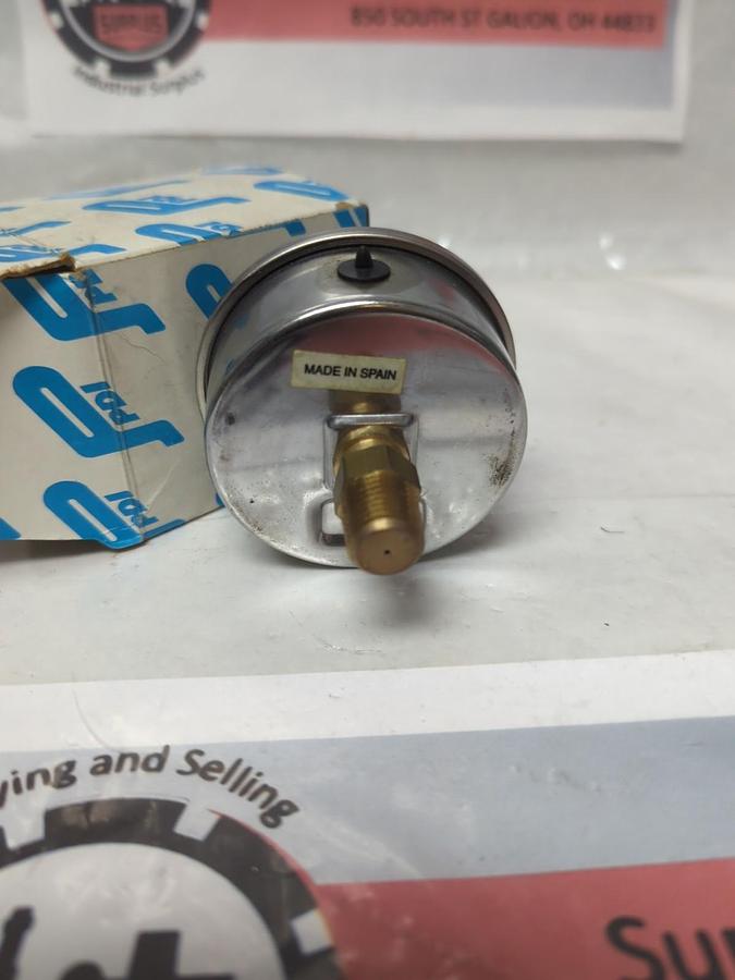 PDI,CF1P,GAUGE 2-1/2 IN FACE 1/4 IN BACK NPT 100-1500PSI NOS