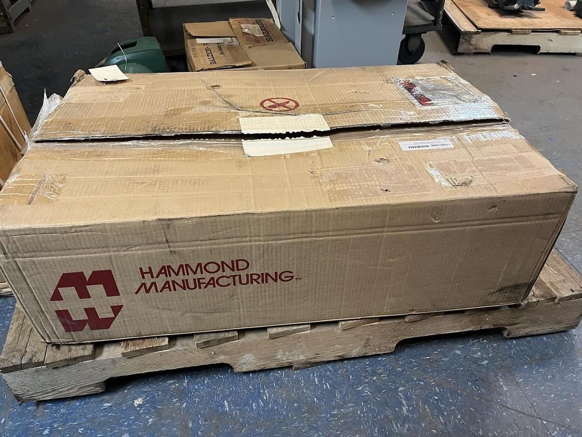 HAMMOND,EN4SD30168GY,GRAY STEEL ENCLOSURE 30"X16"X8"