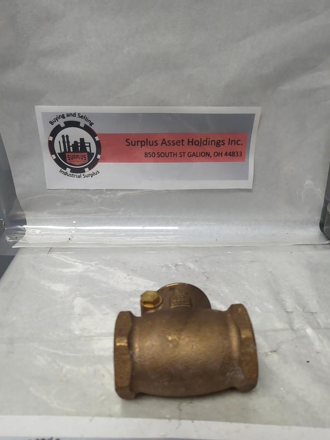 MILWAUKEE,125S 200M,SWING CHECK VALVE 1-1/2 INCH NOS