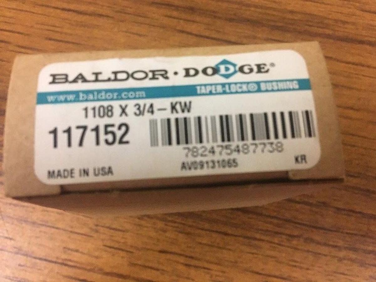 Used BALDOR DODGE,117152,TAPER LOCK BUSHING Lot Of 3