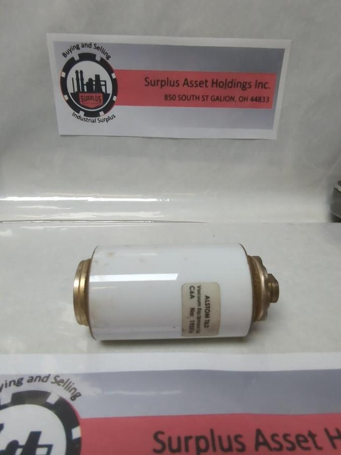 Used ALSTOM T&D,C6A,VACUUM BOTTLE INTERUPTER TUBE PRE-OWNED