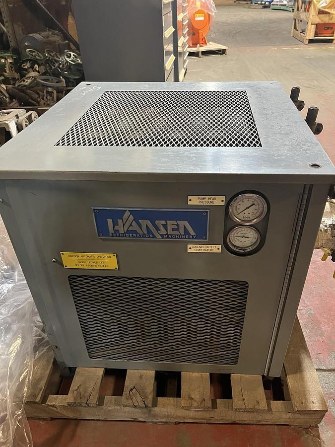 Used HANSEN REFRIGERATION,SM9000,CHILLER RFC-134A 230V 1PH 12.5A