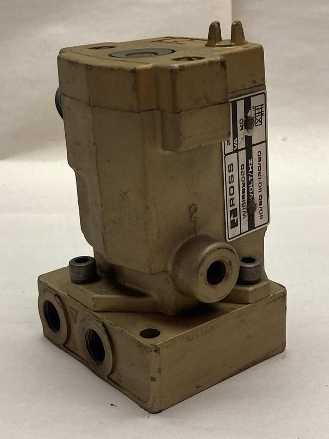 Used Ross Controls,W1616B2020,Solenoid Valve 2-10bar 26VA