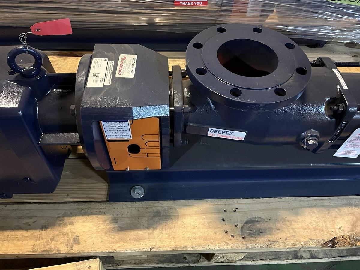 SEEPEX,BN 26-12,PROGRESSIVE CAVITY PUMP 10HP 1765RPM 3PH