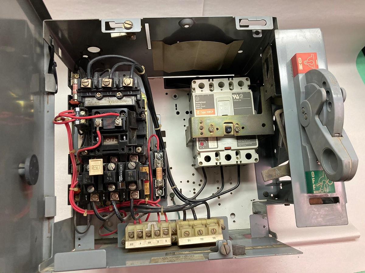 Used Allen-Bradley,2100 2113B,Size 1 NON Fused MCC 12 INCH Starter Bucket