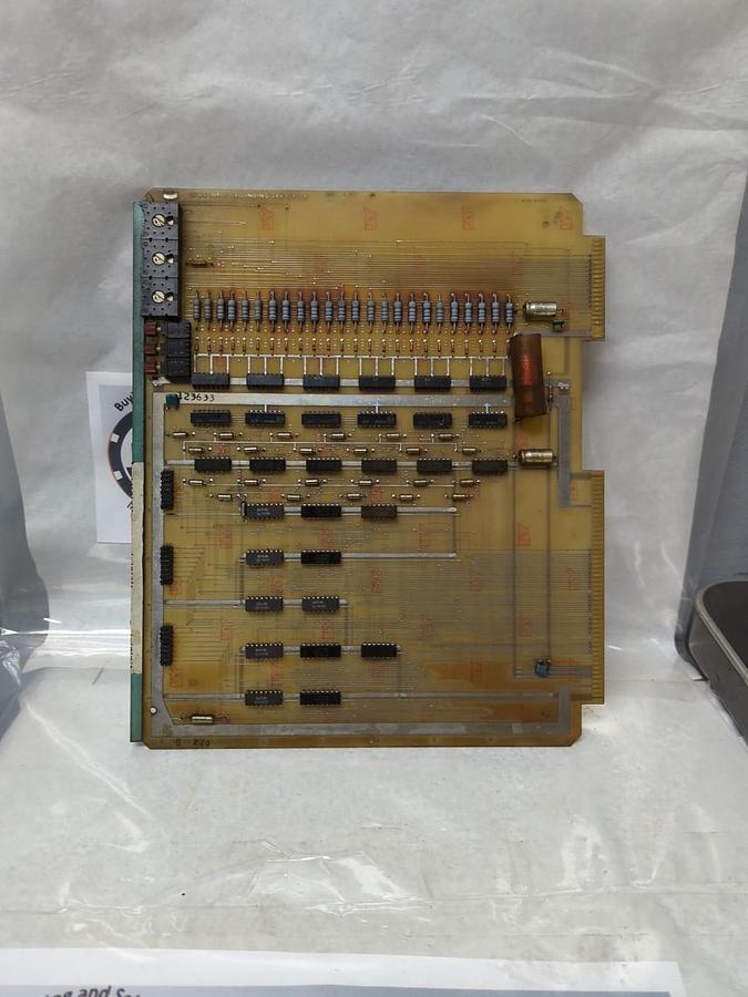 Used BENDIX,3731776B,S5 DC INPUT GROUNDING 24V I/F-2 CIRCUIT BOARD PRE-OWNED