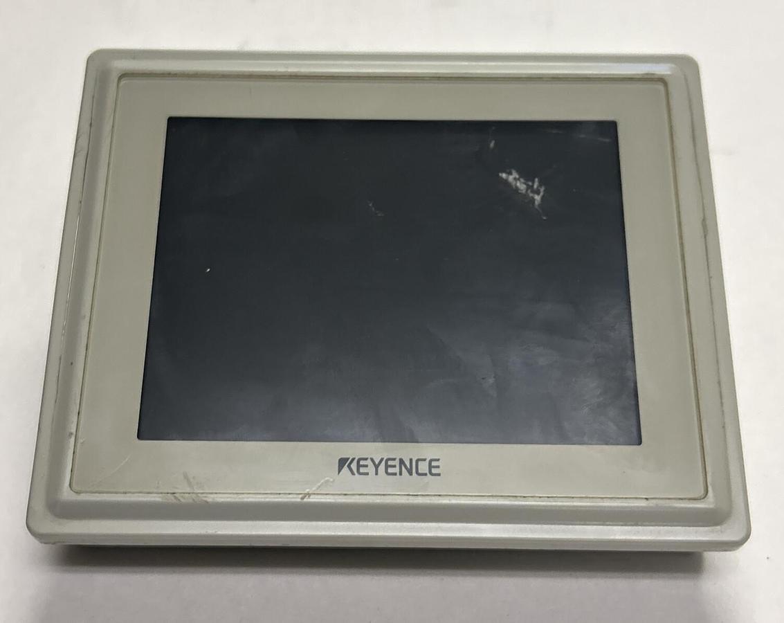 Used KEYENCE,CV-M30,OPERATOR INTERFACE TOUCH PANEL