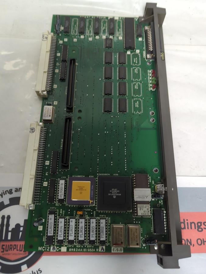 Used MITSUBISHI,BN634A181G52A,I/O CIRCUIT BOARD MC112 PRE-OWNED