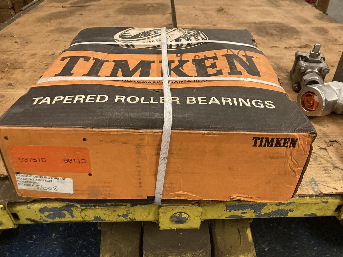 Used Timken,93751D 90113,Tapered Roller Bearing