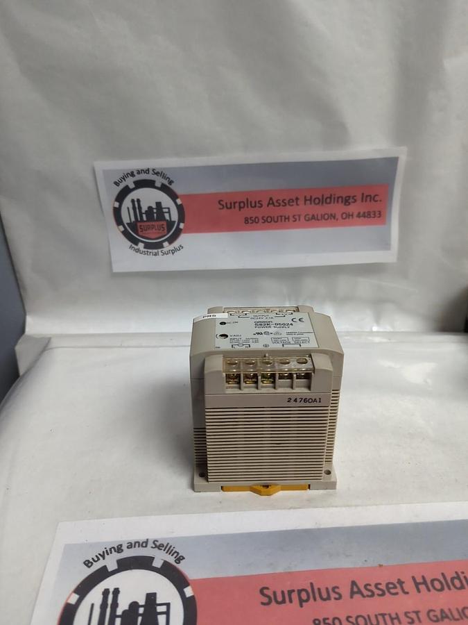Used OMRON,S82K-05024,POWER SUPPLY OUTPUT DC24V 2.1A PRE-OWNED