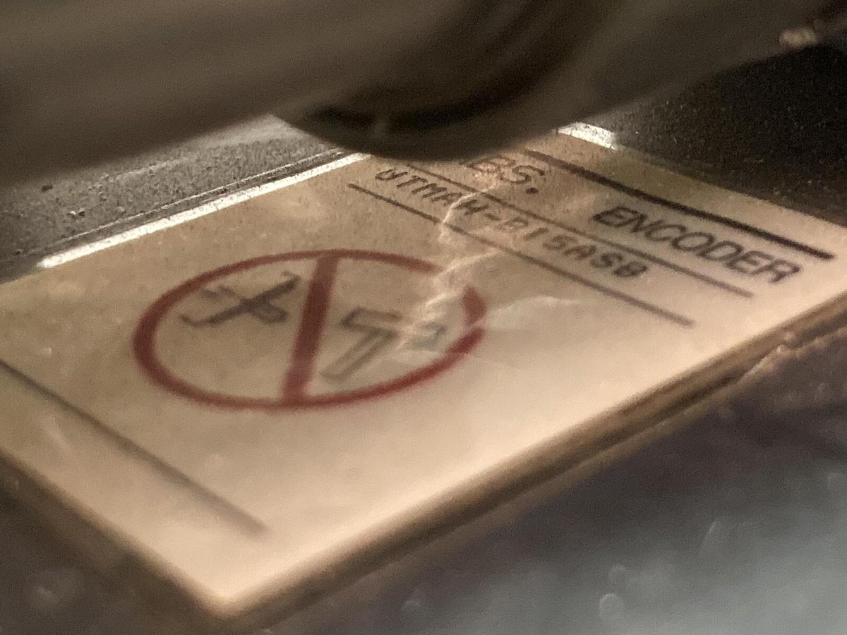 Used Yaskawa,USADED-22YRS11,Servo Motor with encoder UTMAN-B15ASB