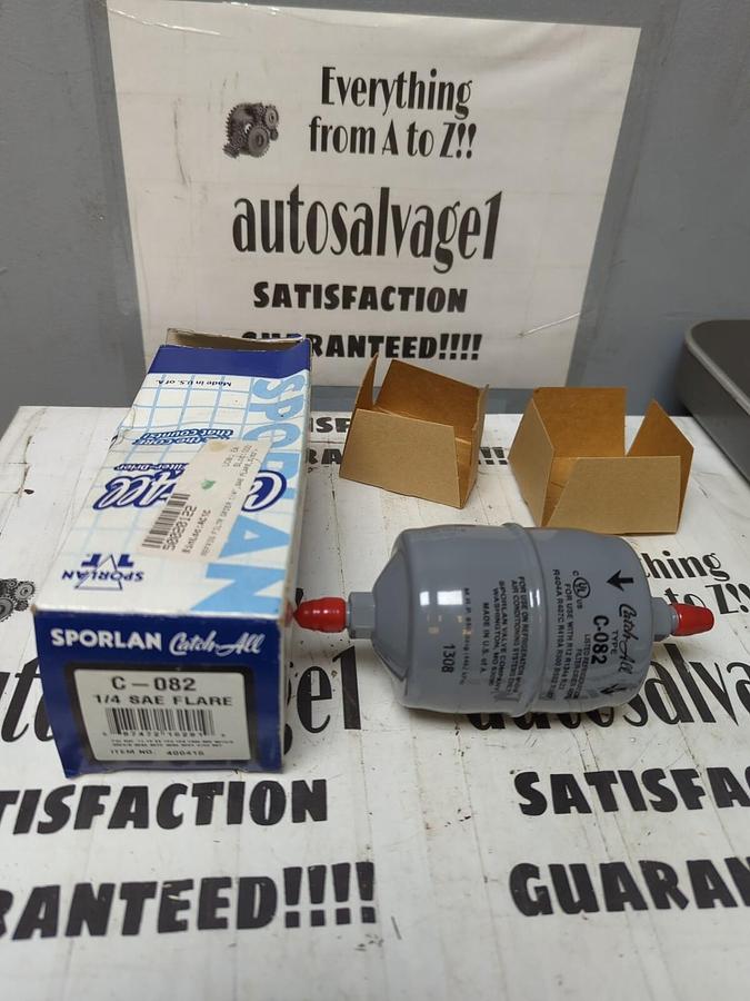 SPORLAN,C-082,FILTER/DRIER 1/4 INCH SAE FLARE NOS
