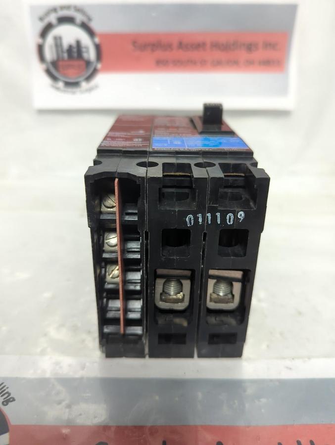 Used SIEMENS,ED22B100,CIRCUIT BREAKER 100 AMP 2-POLE PRE-OWNED