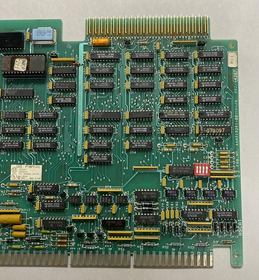 Used GE FANUC,IC600BF827K,HIGH SPEED COUNTER MODULE PC BOARD