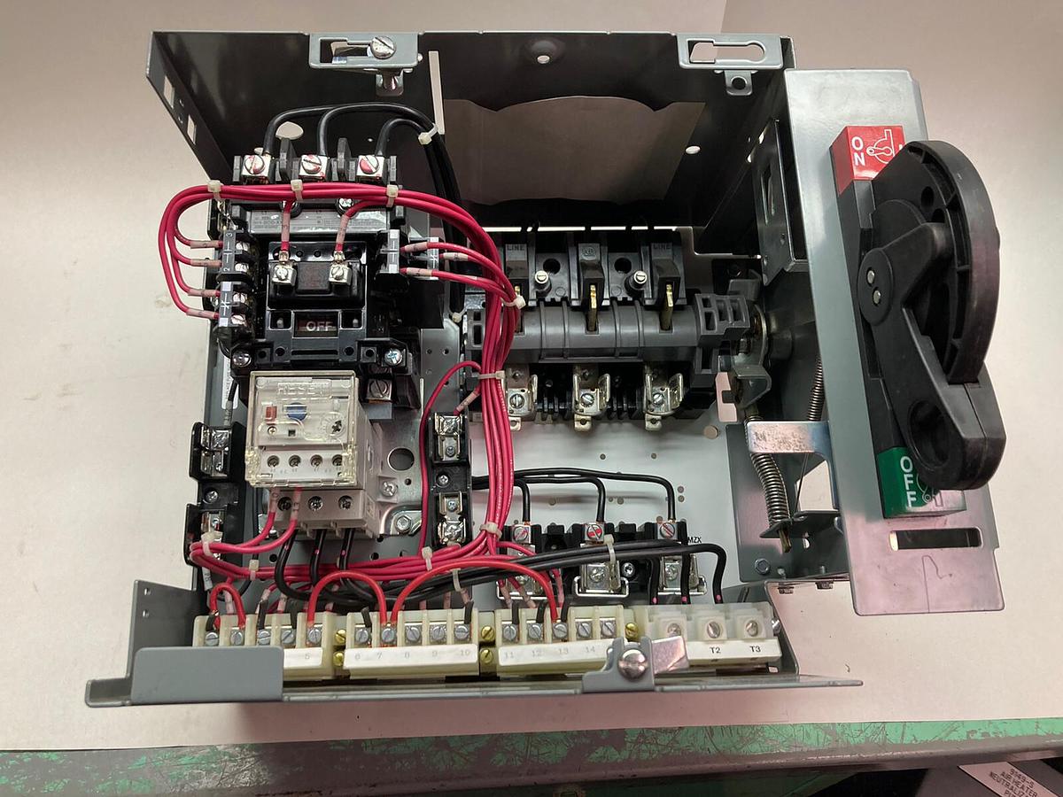 Used Allen-Bradley,2100 2112,Size 1 Fused MCC 12 Inch Starter Bucket