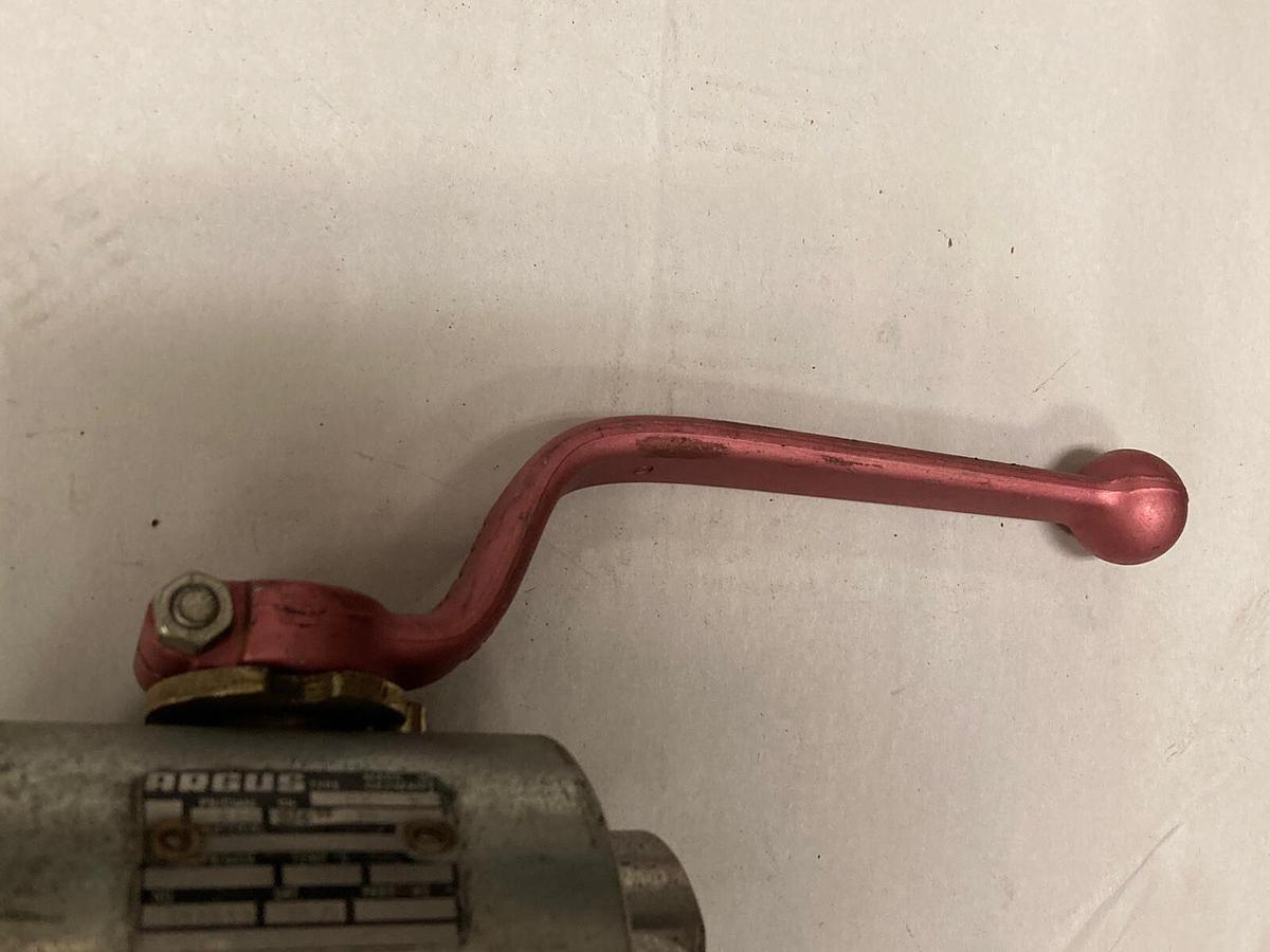 Used Argus,BK9 PN800 DN8 CS/CR-CR-T,Block Ball Valve and Tap Wrench