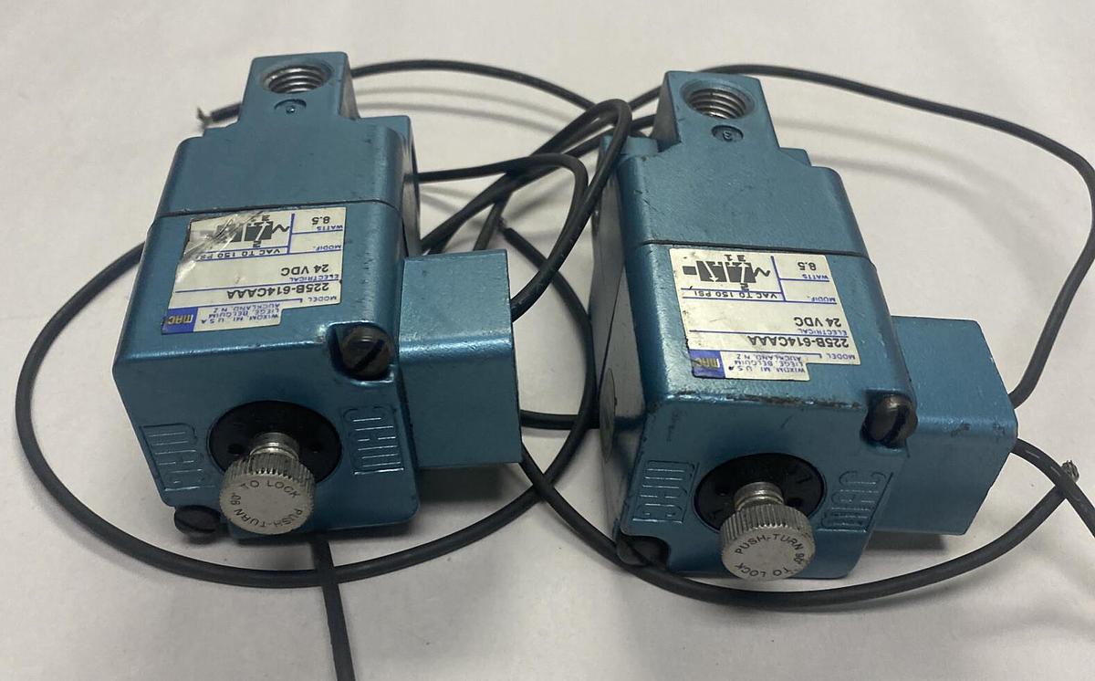 Used Mac,225B-614CAAA,Solenoid Valve Lot Of 2