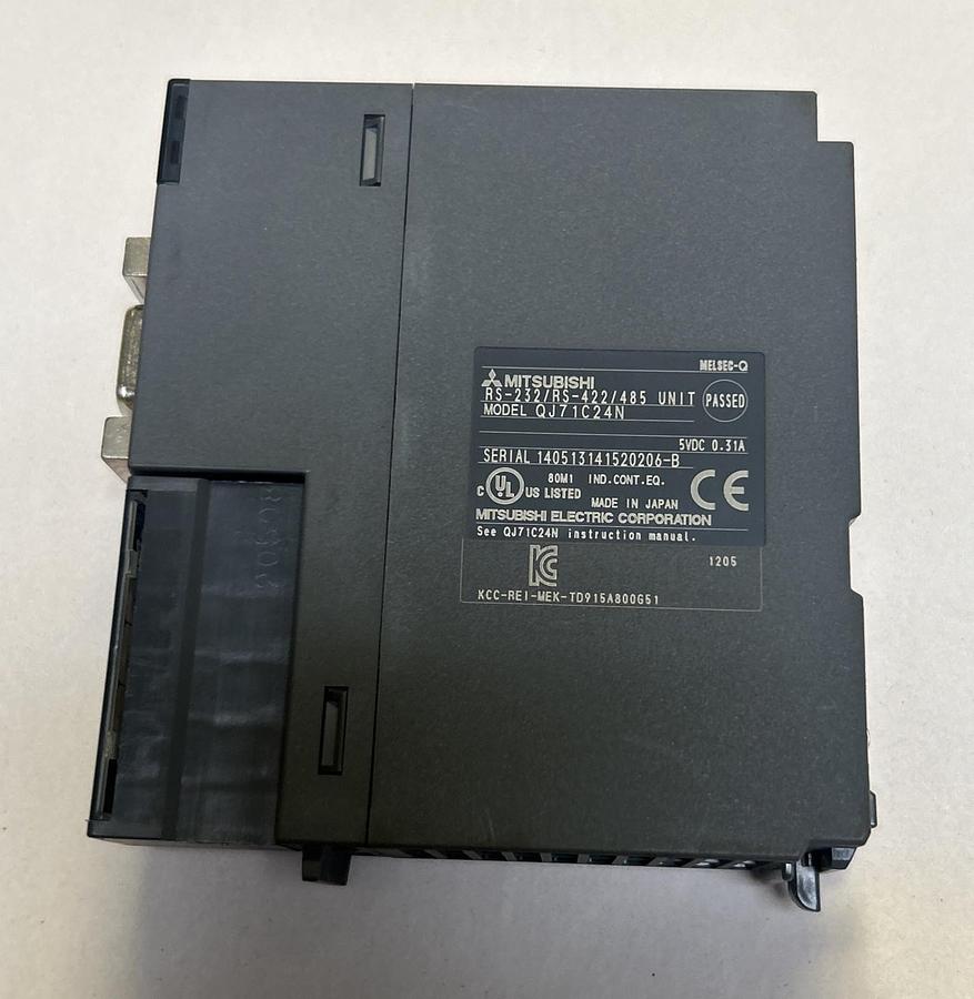 Used MITSUBISHI,QJ71C24N,COMMUNICATION MODULE