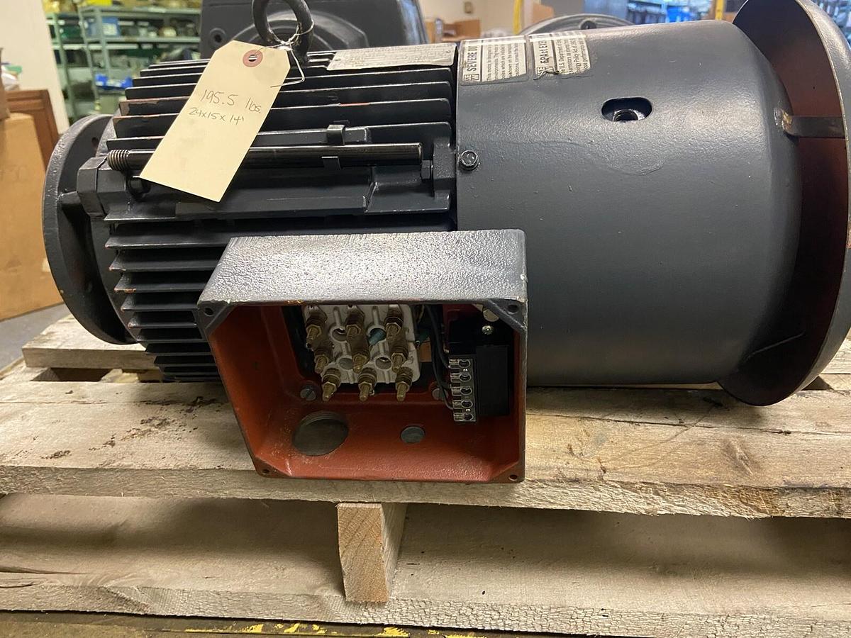Used SEW Eurodrive,DFV132M4BM15HRC-KS,10Hp Brake Motor 1740RPM 230/460V