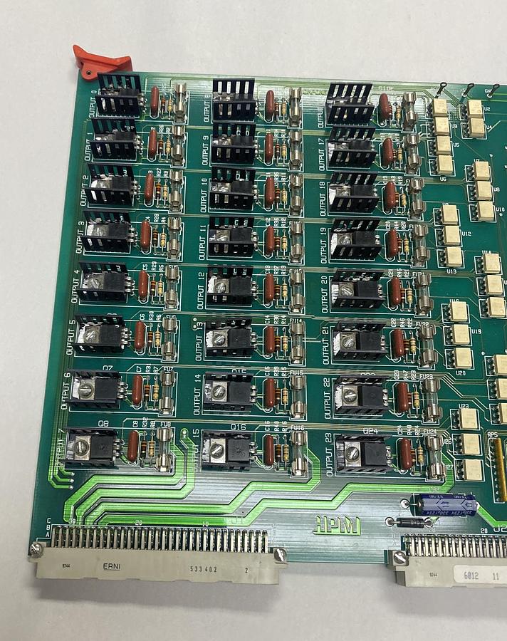 Used HPM HYDRAULIC PRESS MANUFACTURING,1D702-0009,OUTPUT BOARD