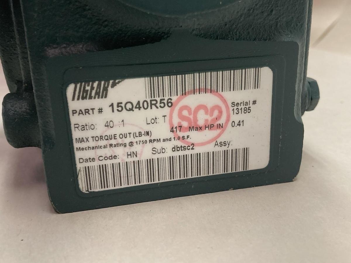 Dodge Tigear,15Q40R56,Tigear-2 Gear Reducer Ratio 40:1 1750rpm