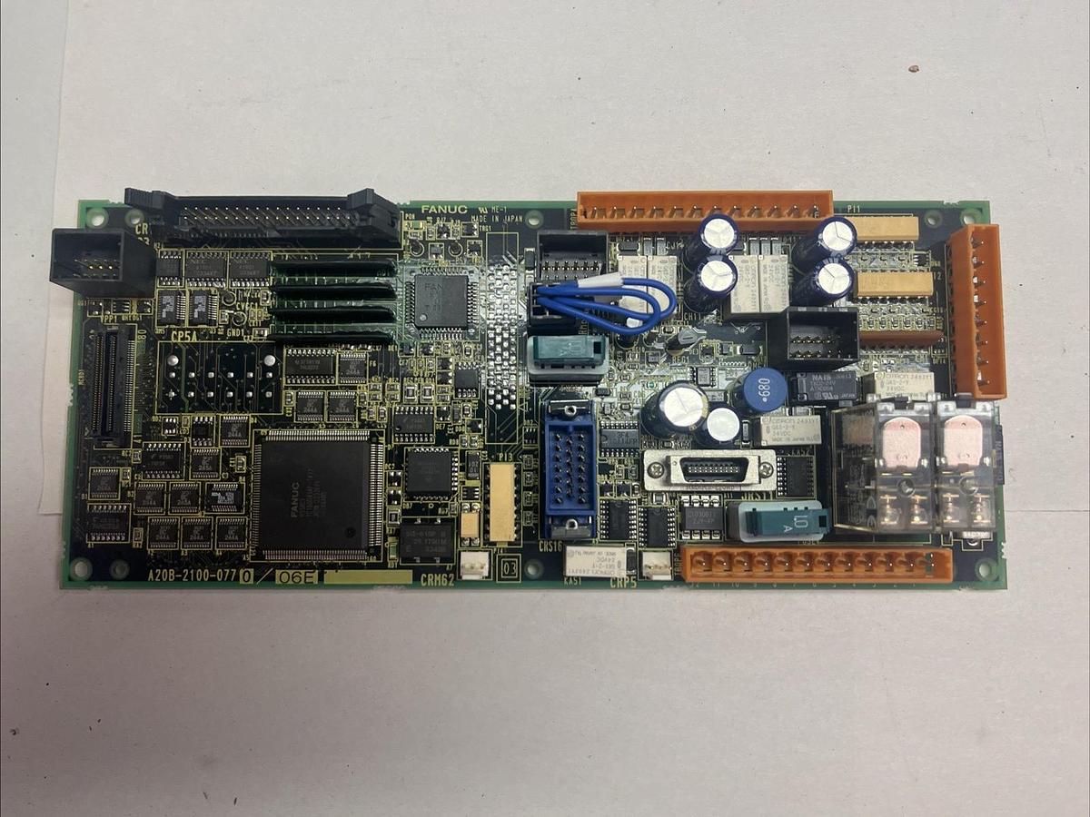 Used FANUC,A20B-2100-077-0/06E,OPERATOR PANEL CIRCUIT BOARD