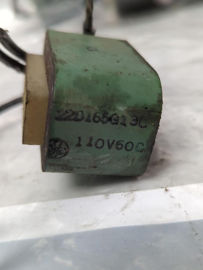 Used GE,22D165G130,COIL 110V 600 LOT OF 6 USED