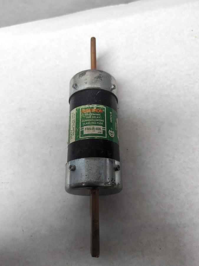 Used COOPER BUSSMANN,FRN-R-400,FUSETRON 400 AMP FUSE PRE-OWNED