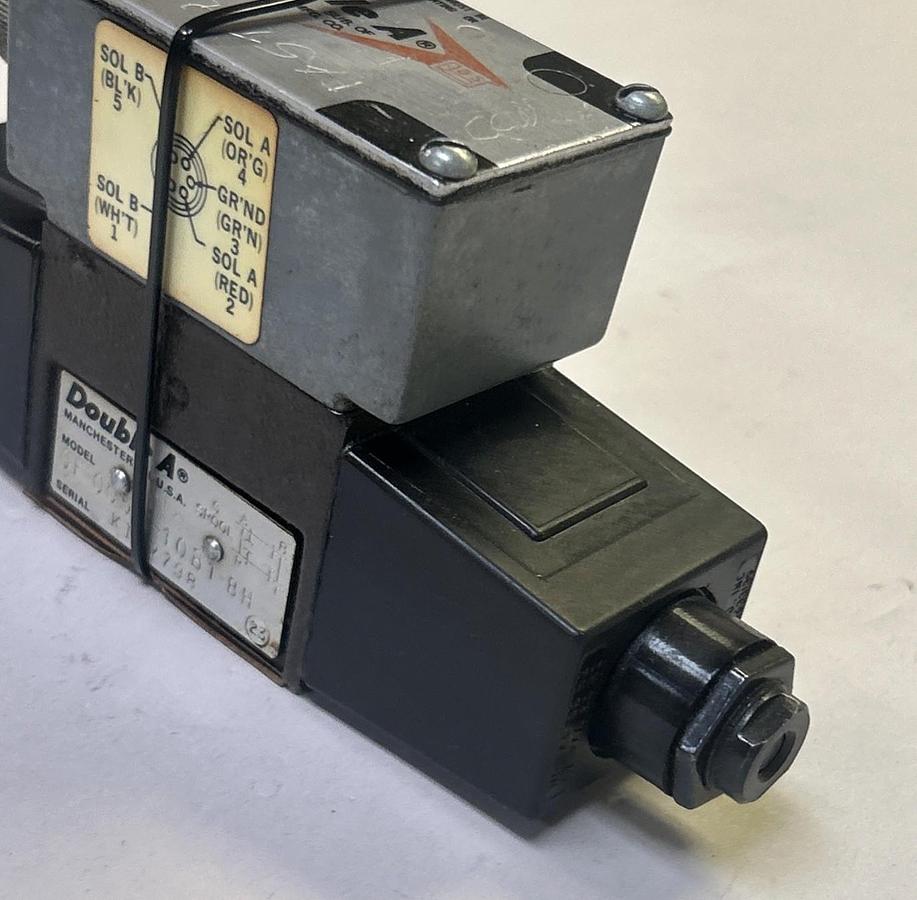 Used DOUBLE A,QF-005-C-10B1-BH,HYDRAULIC VALVE