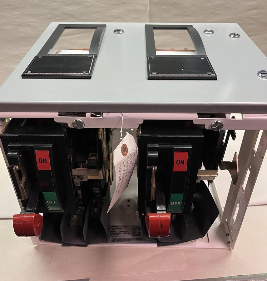 Used GE,E33752,EVOLUTION 60 AMP FDRFUSW DUAL FUSED DISCONNECT MCC BUCKET