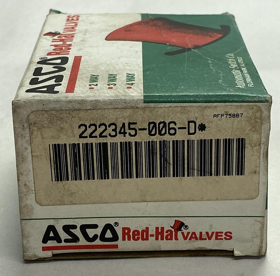 Used ASCO,222345-006-D,COIL NEW