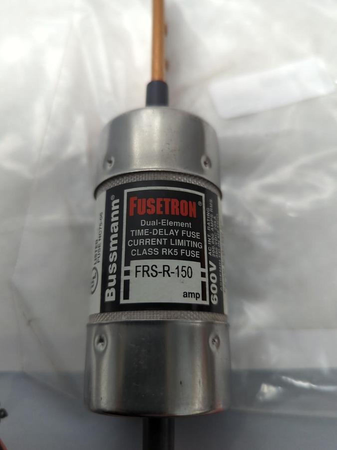 Used COOPER BUSSMANN,FRS-R-150,FUSETRON 150 AMP FUSE PRE-OWNED