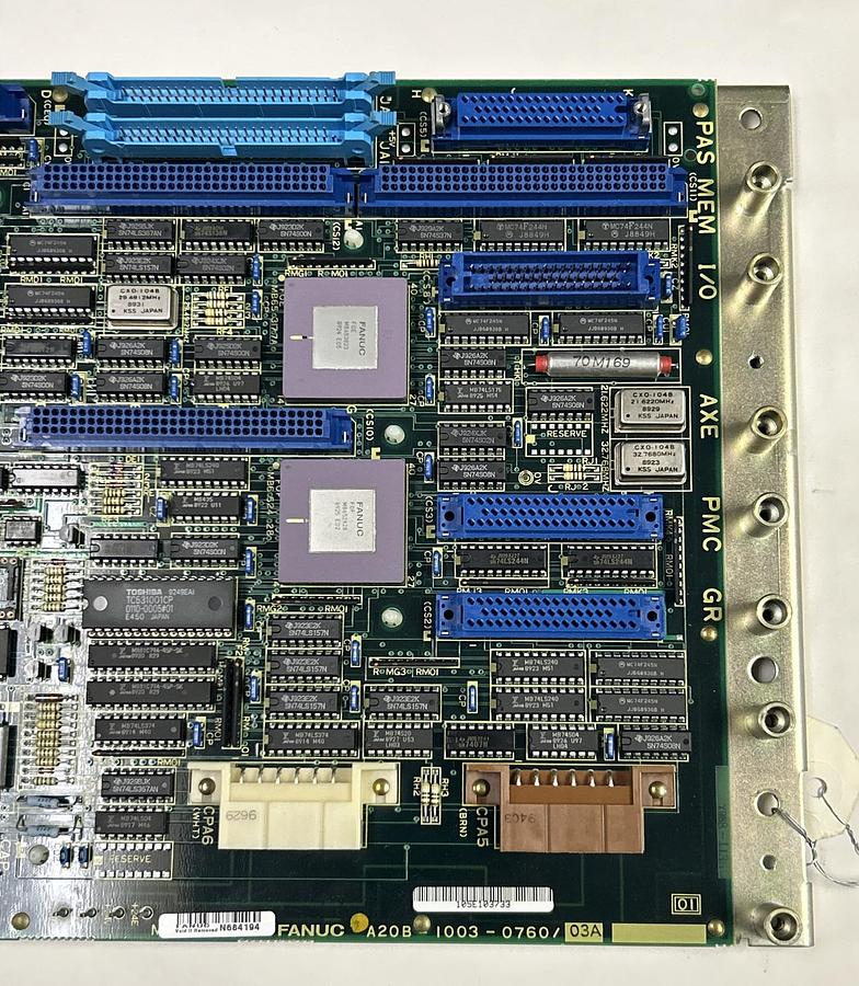 Used FANUC,A20B-1003-0760/A20B-1003-0760/03A, MEMORY BOARD