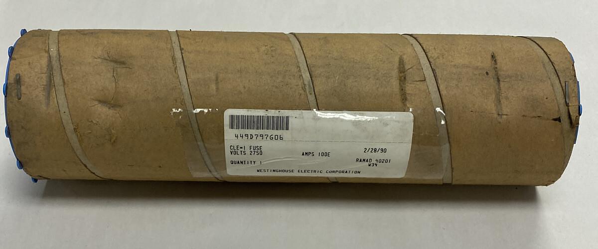 Westinghouse,CLE-1,Fuse STYLE 449D797G06 100E 2750V NOS