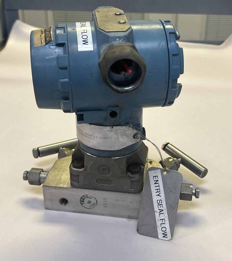 Used ROSEMOUNT,CD1A02A2AS5K5M5,PRESSURE TRANSMITTER