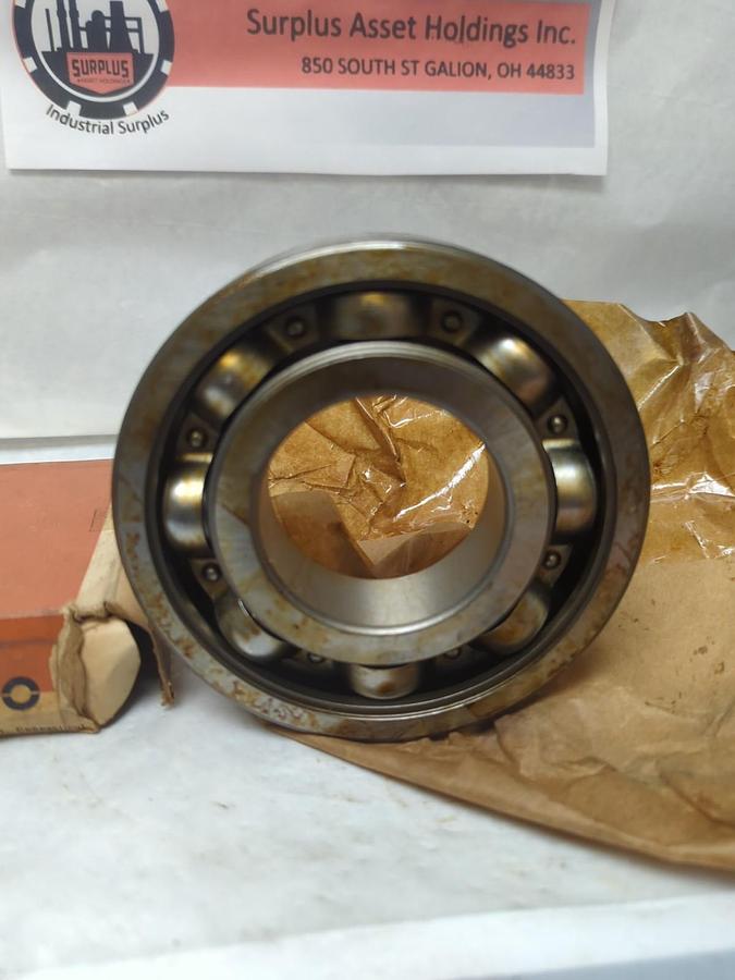 NEW DEPARTURE/DELCO,3312,DEEP GROOVE BALL BEARING SINGLE METAL SHIELDED NOS