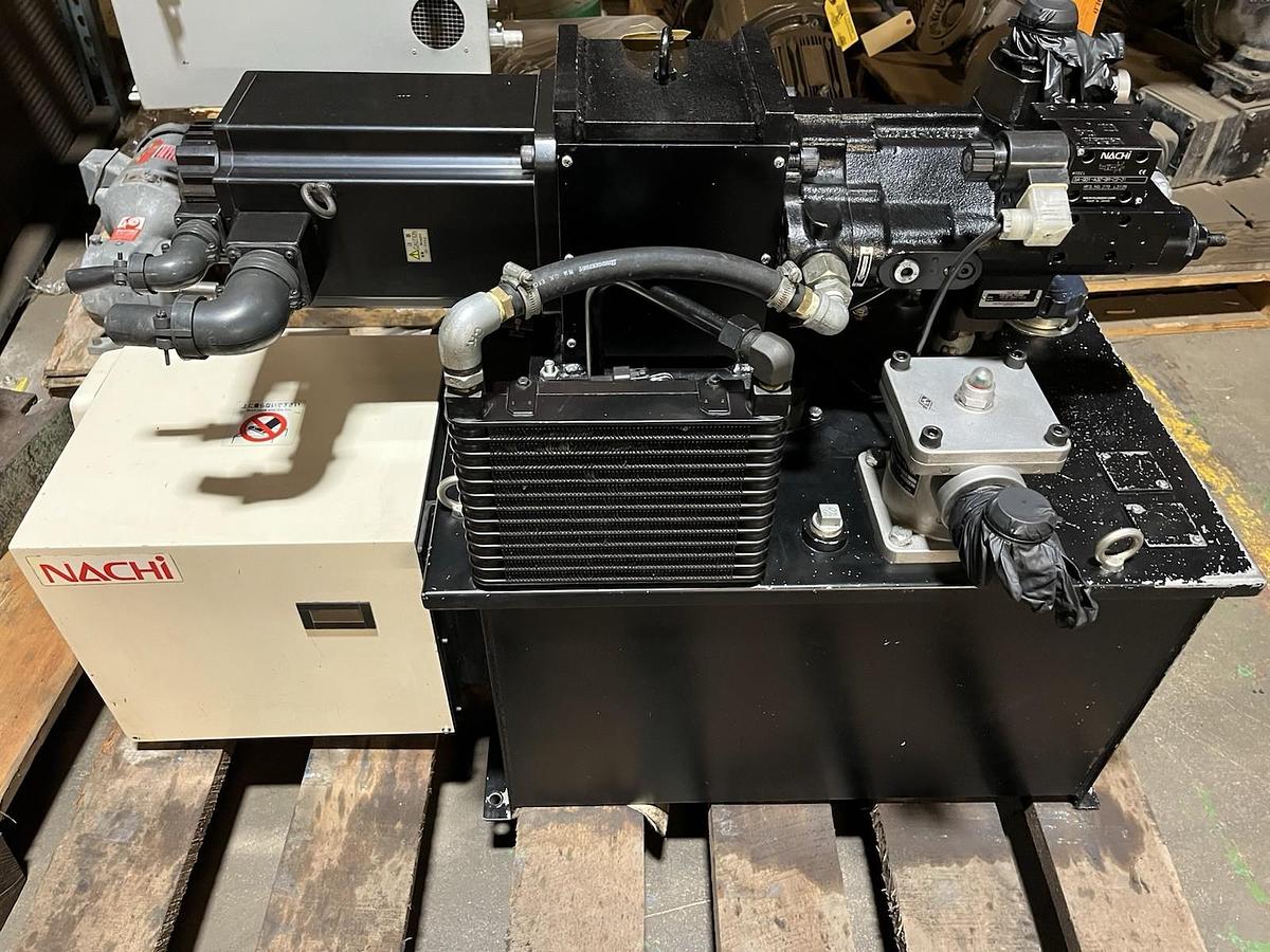 Used NACHI,PZS-3B-70N4-A2-5251B,HYDRAULIC PISTON PUMP POWER PACK 7.5kW 1500RPM 3PH
