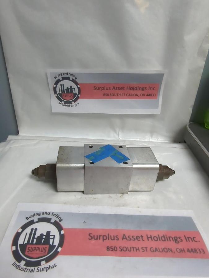 Used SUN HYDRAULICS,NYB 1GM6-A2,HYDRAULIC VALVE MANIFOLD PRE-OWNED