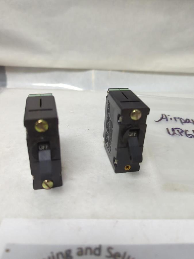 Used AIRPAX,UPG1-9498-1,CIRCUIT BREAKER LOT OF 2 PRE-OWNED