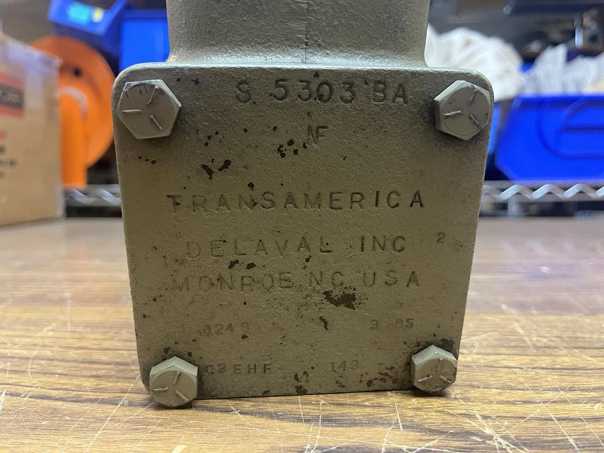 Used DELAVAL,S-5303-BA,HYDRAULIC SCREW PUMP