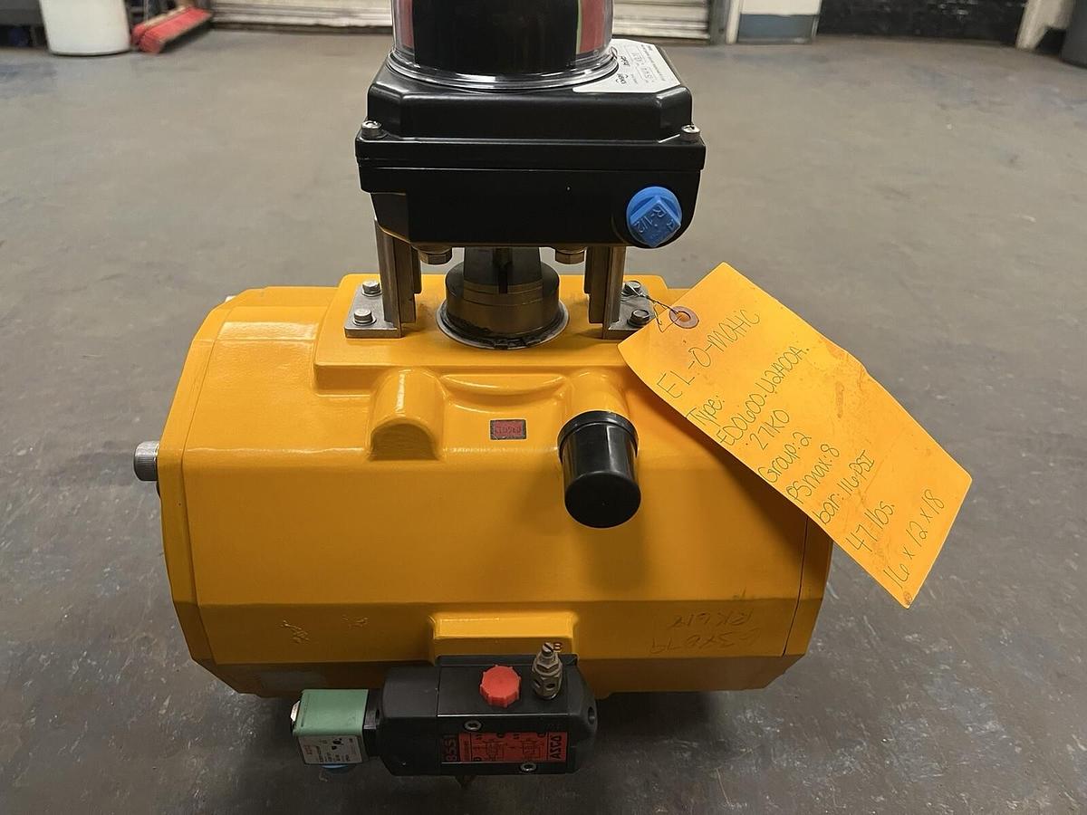 ELOMATIC,ED0600.U2A00A.27K, ACTUATOR W/ ULTRA SWITCH NGL210 ASCO 8551A001MS