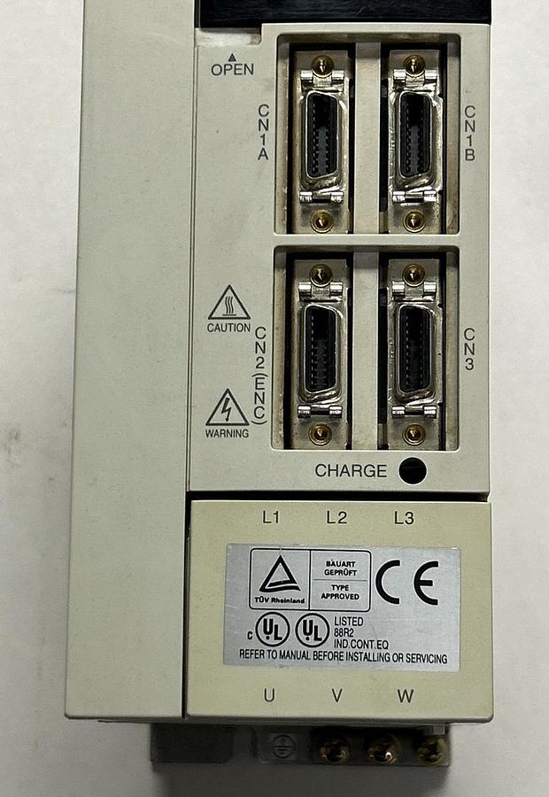 Used MITSUBISHI,MR-J2S-40B,SERVO AMPLIFIER 2.6A 3PH 200-230V