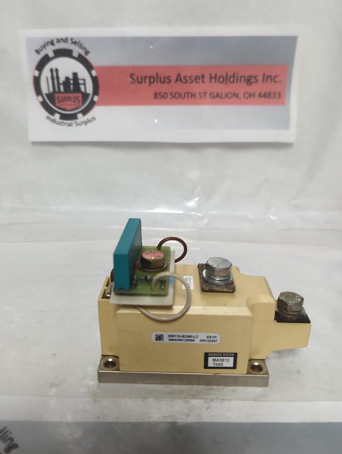 Used SEMIKRON,SKKT-250/16E,THYRISTOR MODULE ASSEMBLY PRE-OWNED
