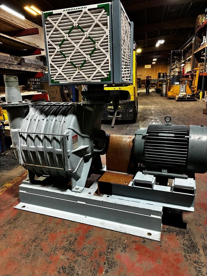 Used Lamson,516-6-0-3600-AB,Multistage Centrifugal Blower 30hp 460V