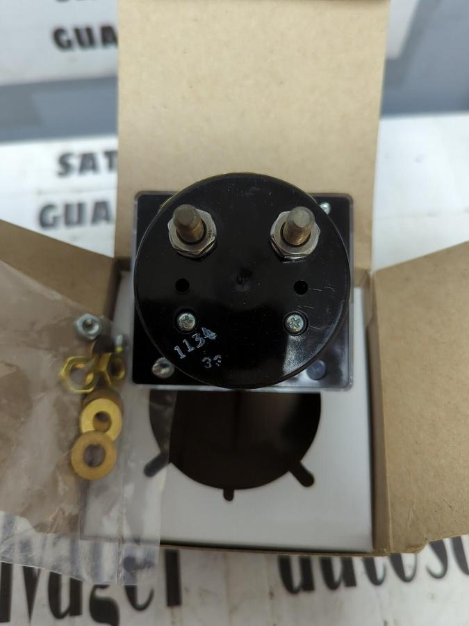 WESCHLER,19505434 ALL GX-332 606B591A22 75-0-75MADC,PANEL METER NOS