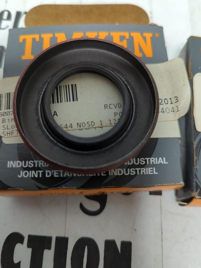TIMKEN,472644,OIL SEALS 1.125X2.047X0.312 LOT OF 2 NOS