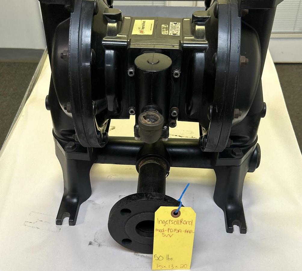 Used INGERSOLL RAND,PD15A-AAP-SVV,AIR OPERATED DOUBLE DIAPHRAM PUMP
