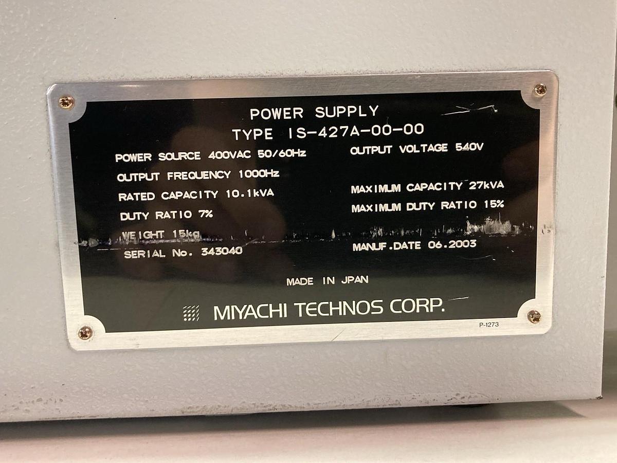 Used Miyachi,IS-427A-00-00,Welding Power Supply Inverter